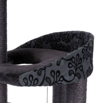 Trixie Filippo draskyklė-namas katėms, juoda/antracito; 77x58x114cm Trixie Filippo draskyklė-namas katėms, juoda/antracito; 77x58x114cm