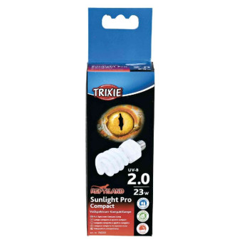Trixie Sunlight Pro Compact UV lempa terariumui; 23W Trixie Sunlight Pro Compact UV lempa terariumui; 23W