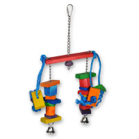 Vadigran Double Cubes žaislas paukščiams; 40cm