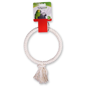 Vadigran Bird Toy Ring žiedas supynės žaislas paukščiams; 14cm Vadigran Bird Toy Ring žiedas supynės žaislas paukščiams; 14cm
