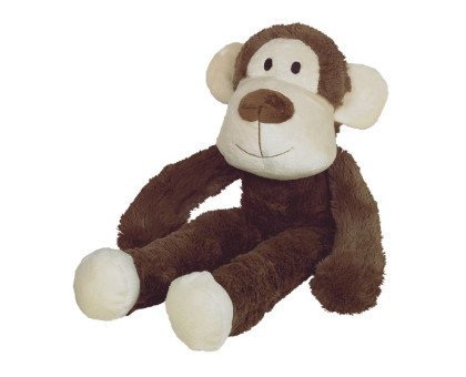 Vadigran Abel Monkey pliušinė beždžionė žaislas šunims; 40cm