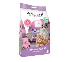 Vadigran Clump Babypowder kraikas katėms; 12kg