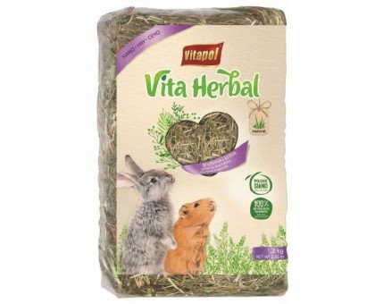 Vitapol Vita Herbal šienas graužikams; 0.8kg, 1.2kg