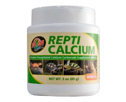 Zoo Med Repti Calcium kalcio papildas su D3 vitaminu reptilijoms; 85g